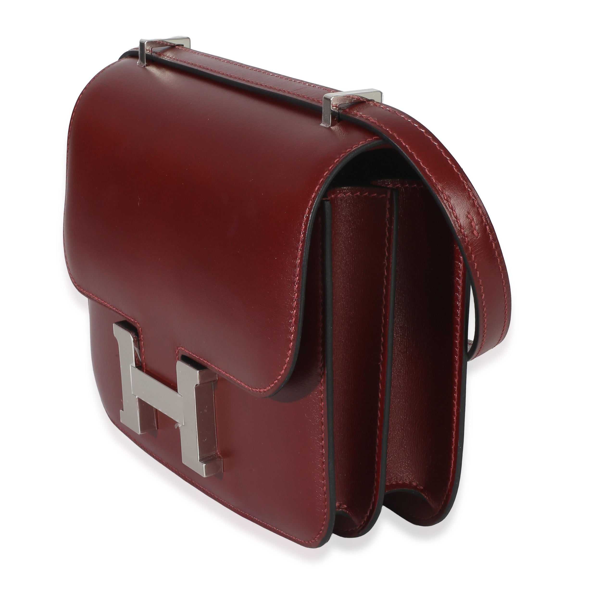 Hermès Constance 18 Rouge H Box PHW