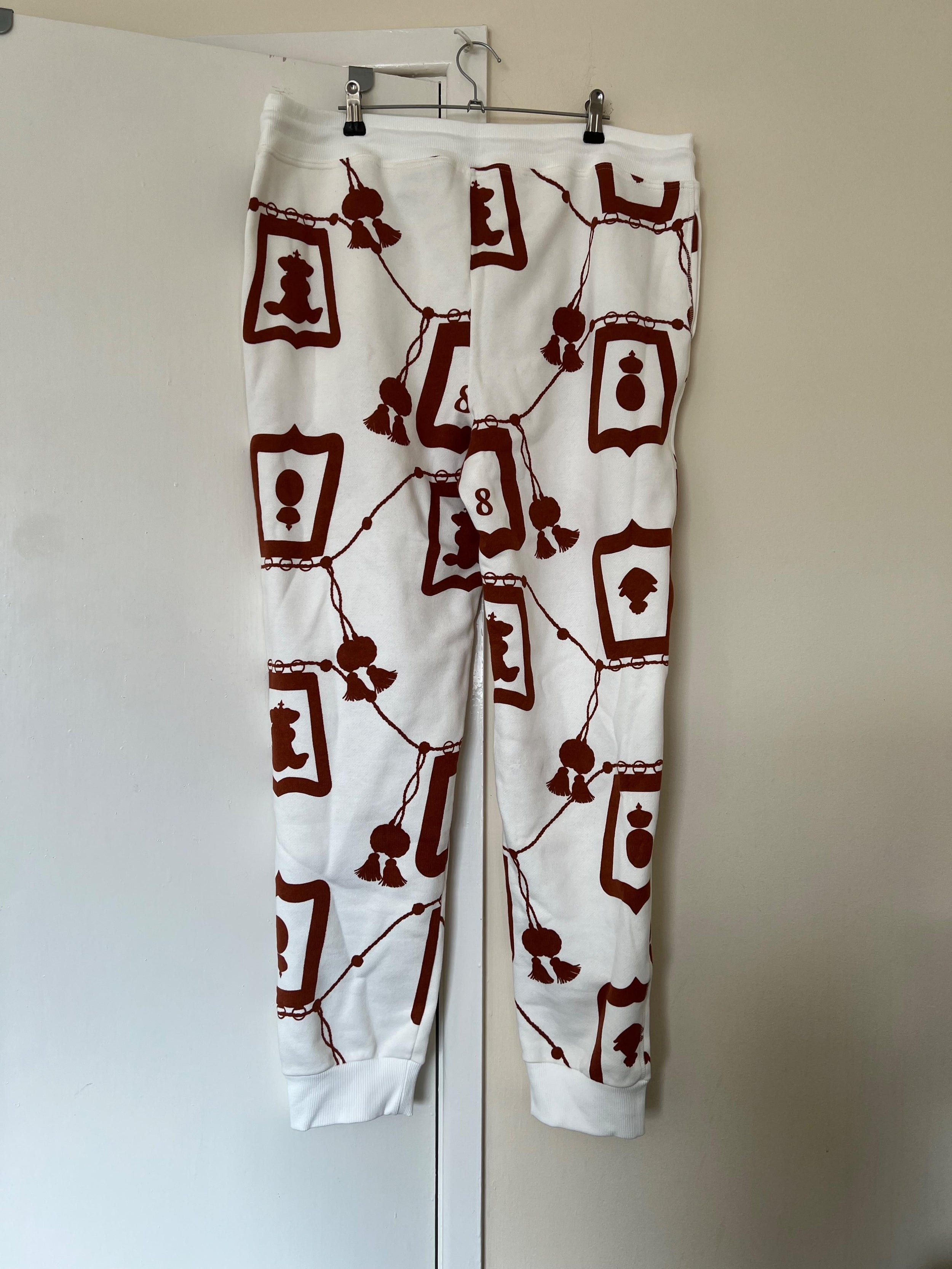 Printed Cotton Jogging Pants
