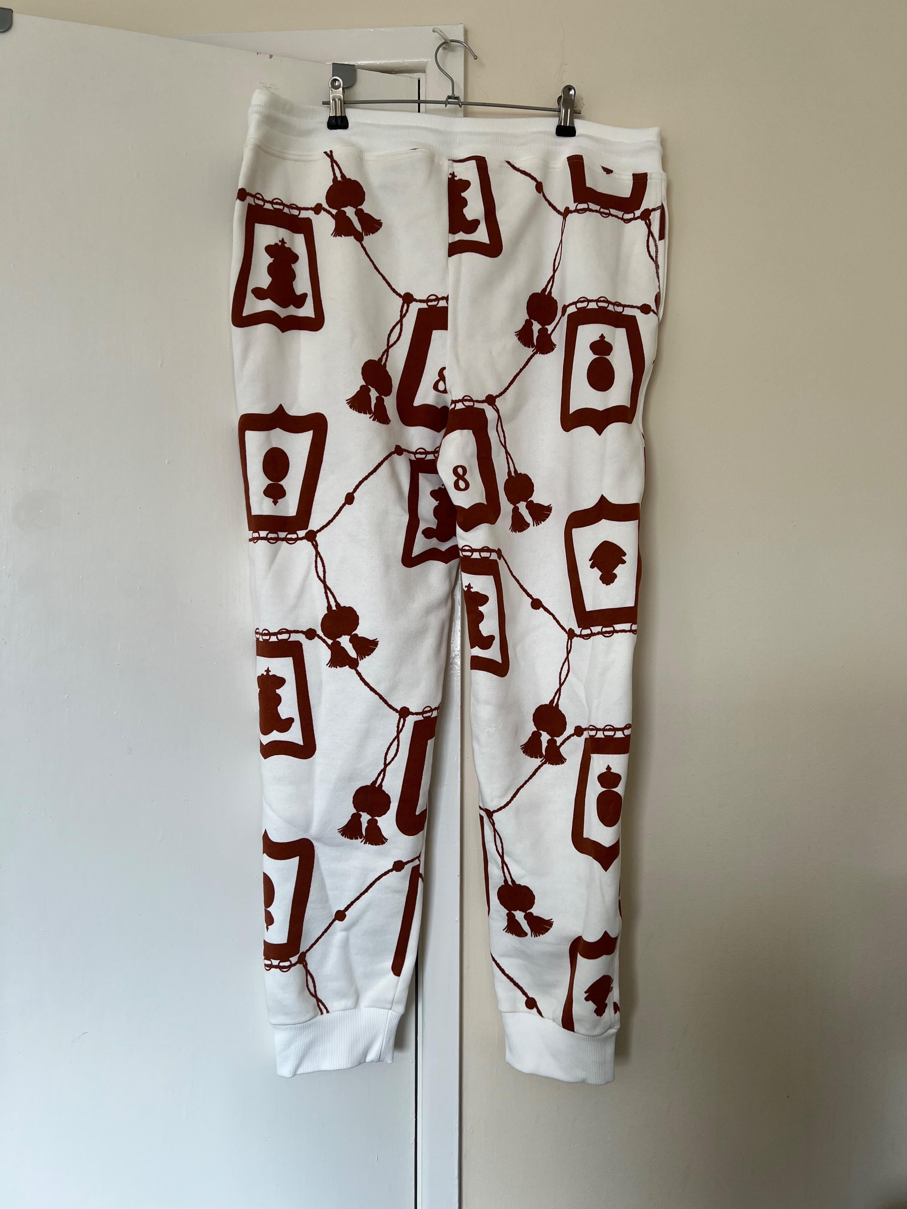 Printed Cotton Jogging Pants