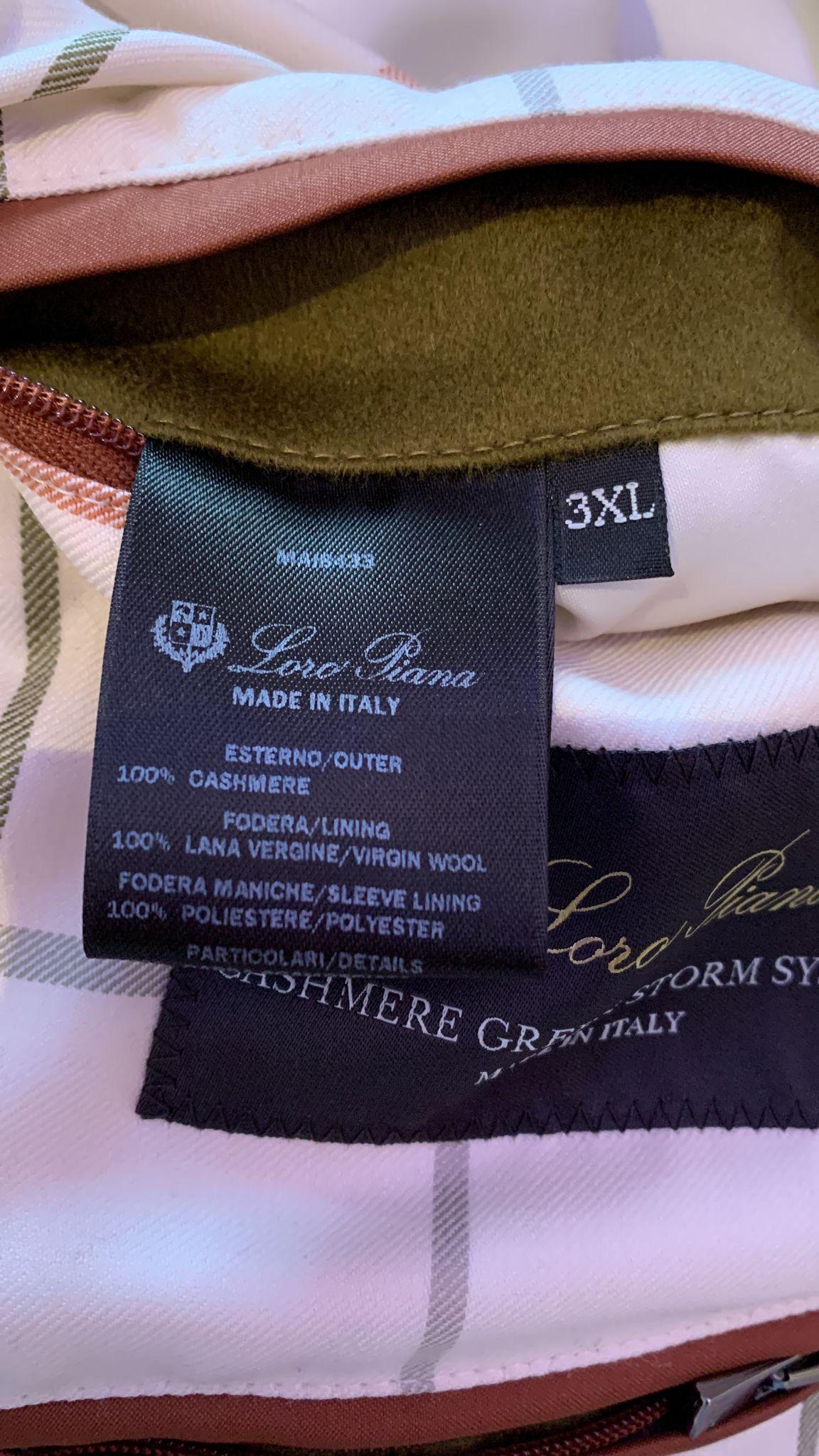 Khaki Cashmere Bomber Jacket
