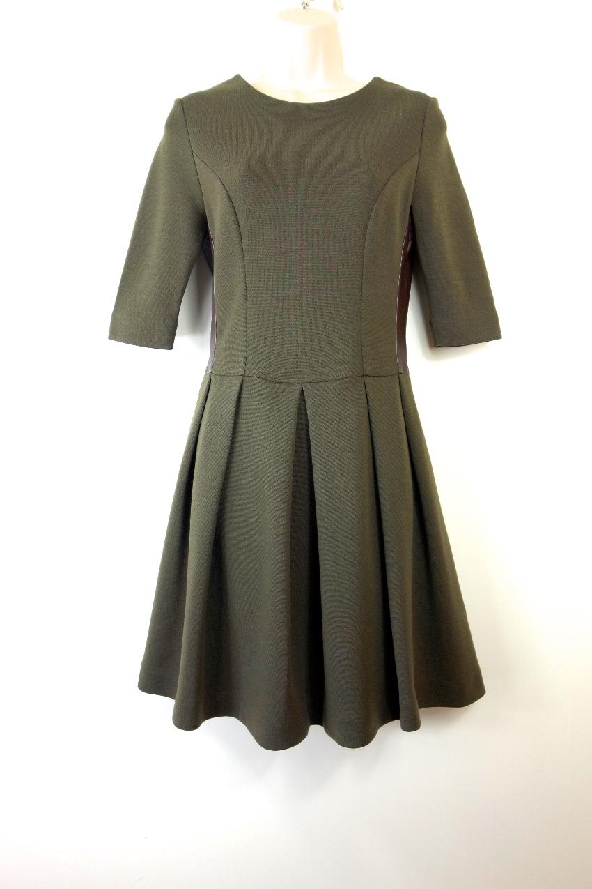 Irwin & Jordan Khaki Skater Dress