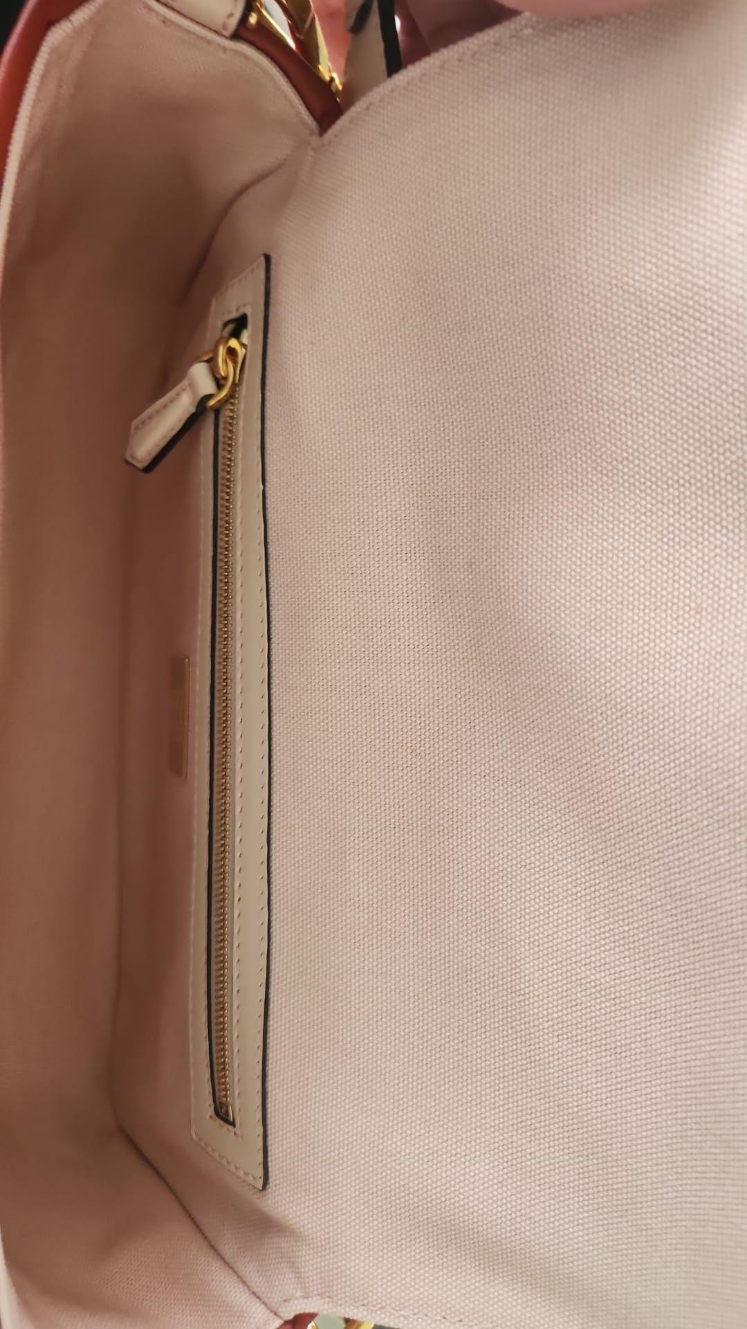 Fendi Pink Monogram Baguette Bag