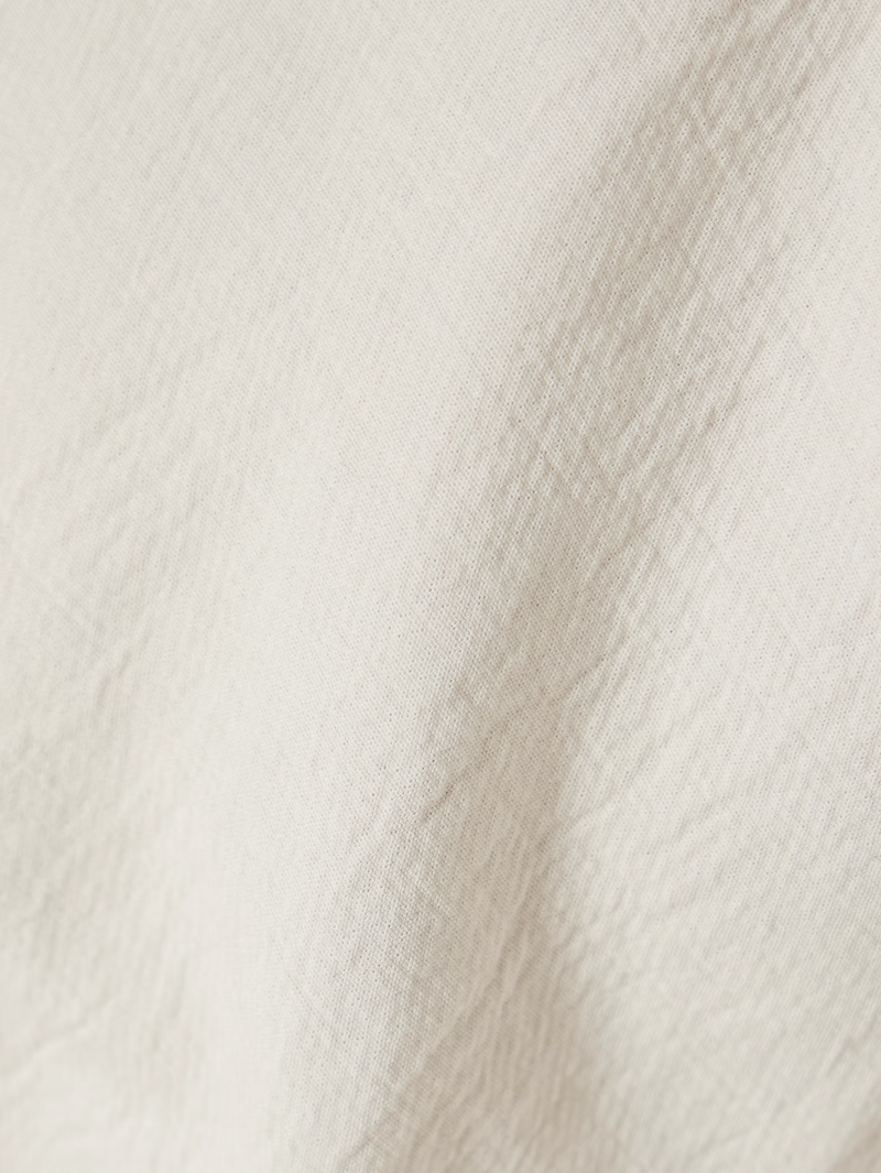 Maticevski Category Ruched Linen Midi Shirt Dress