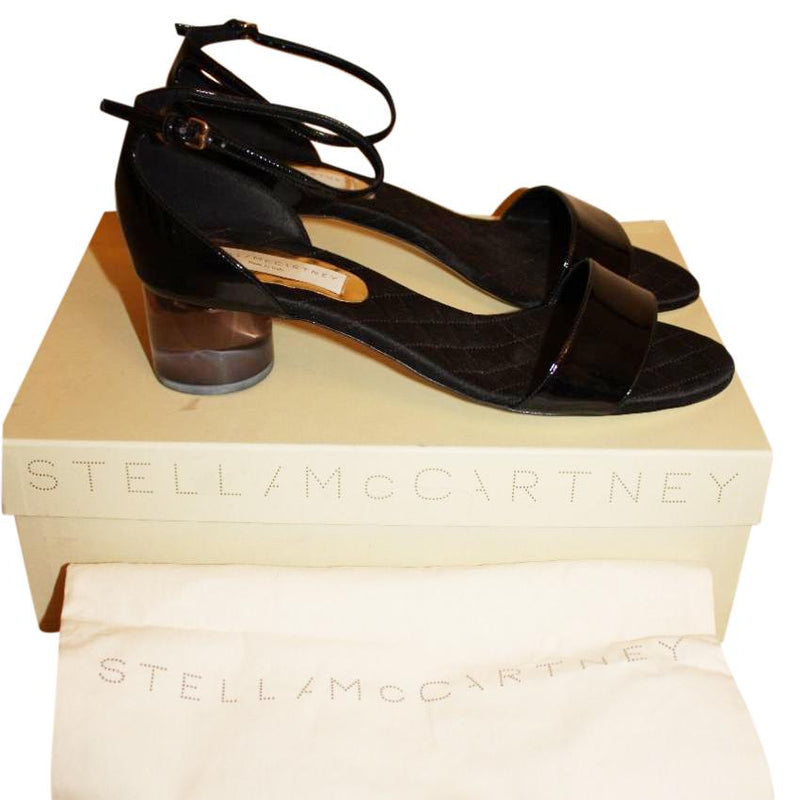 Stella McCartney Frenzy Glass-Heel Sandals