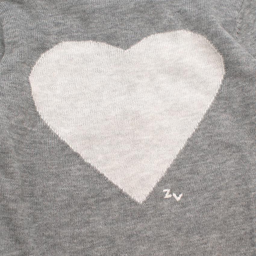 Zadig & Voltaire Little Grey Buttoned Cardigan