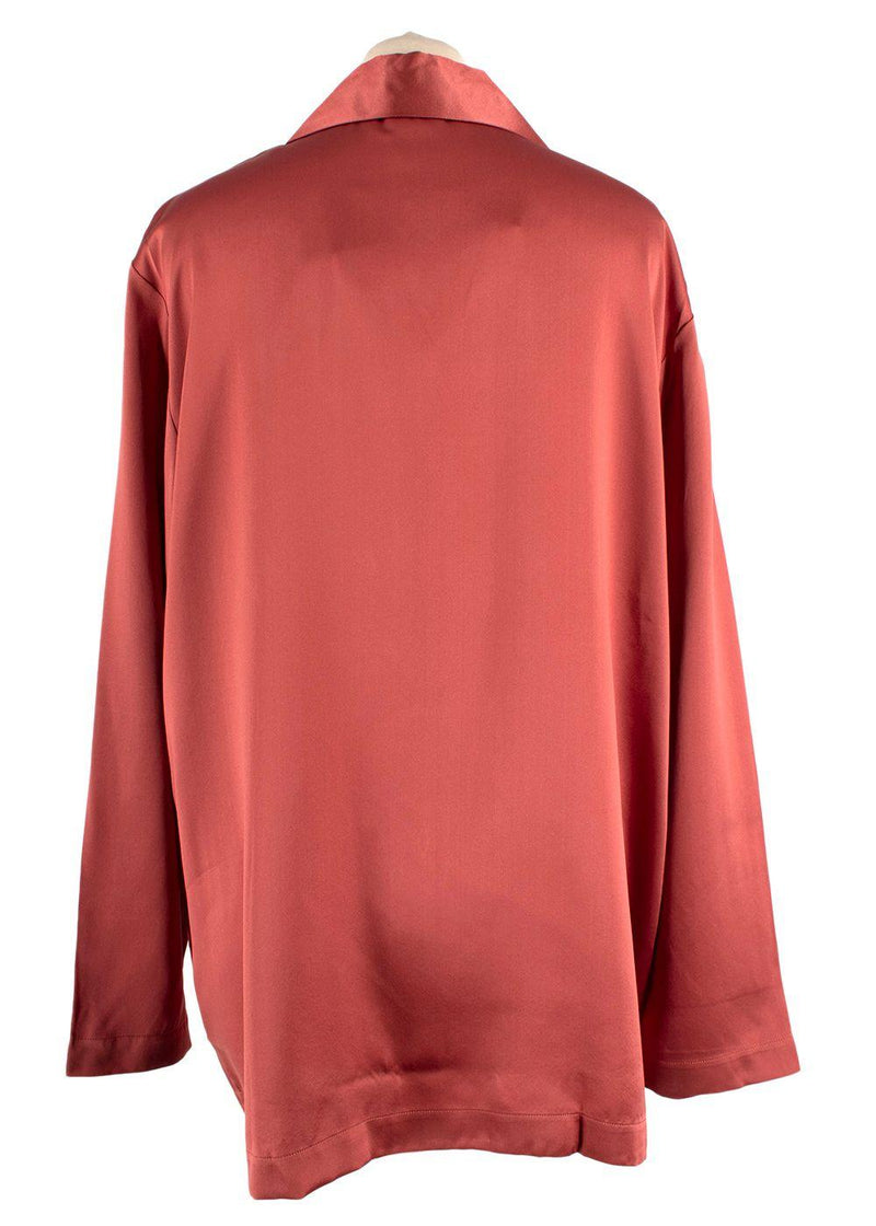 La Perla Rose Silk Long Pyjamas