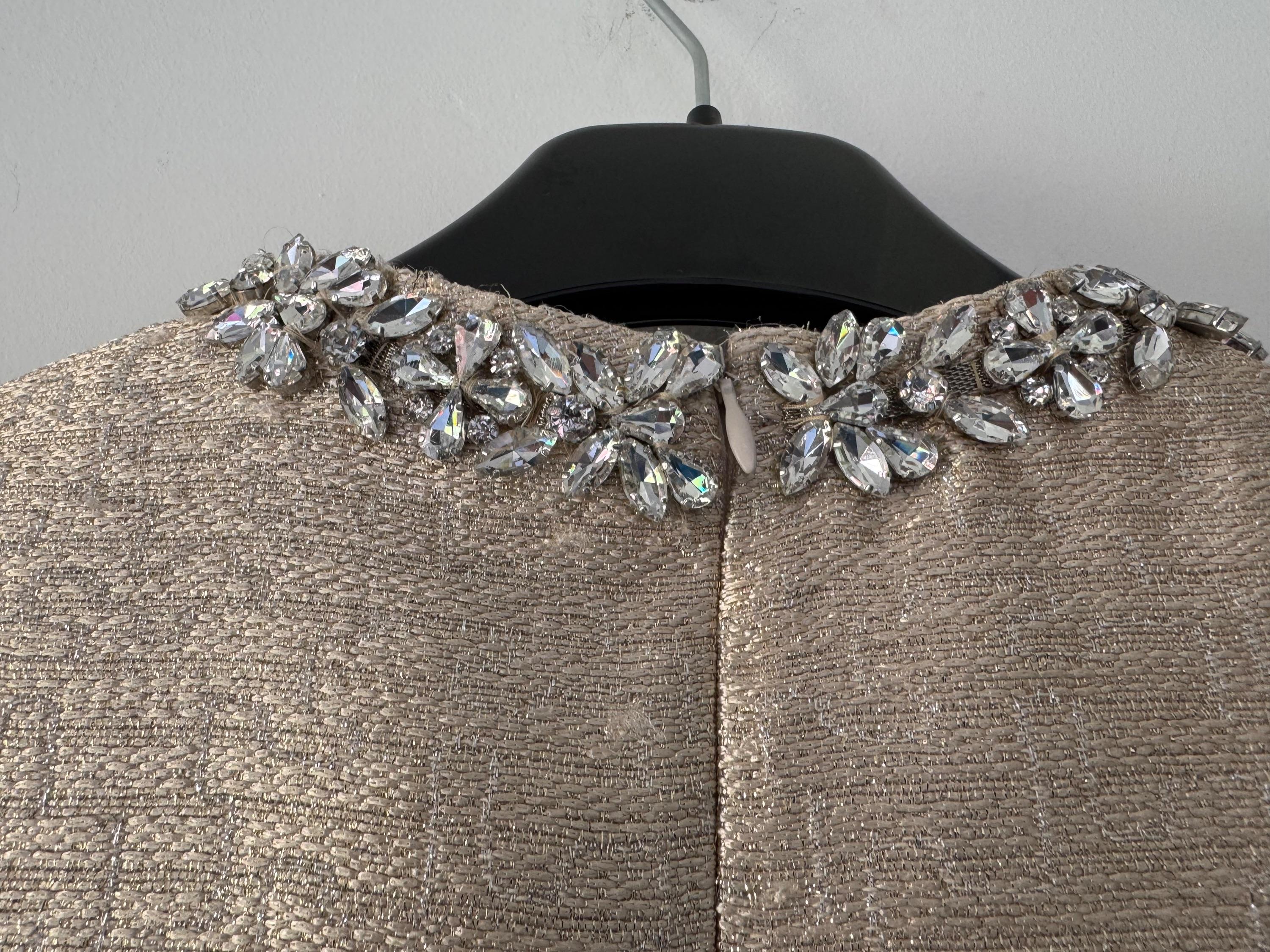 Zimmearmann Gold Crush Shift dress