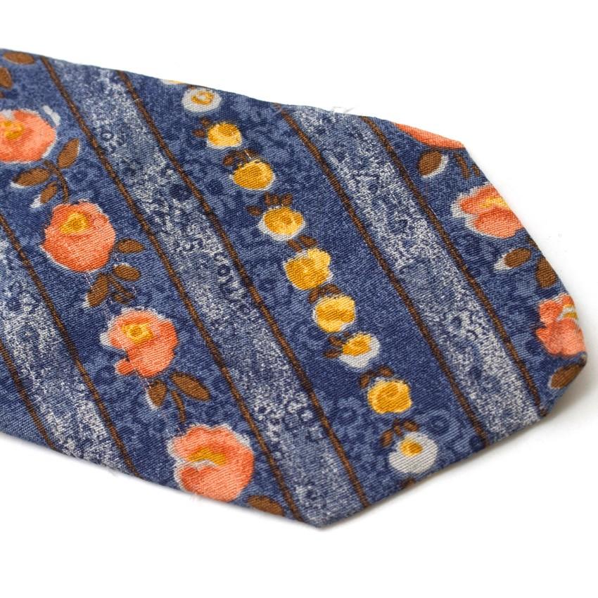 Prochownick Floral-print Silk Tie