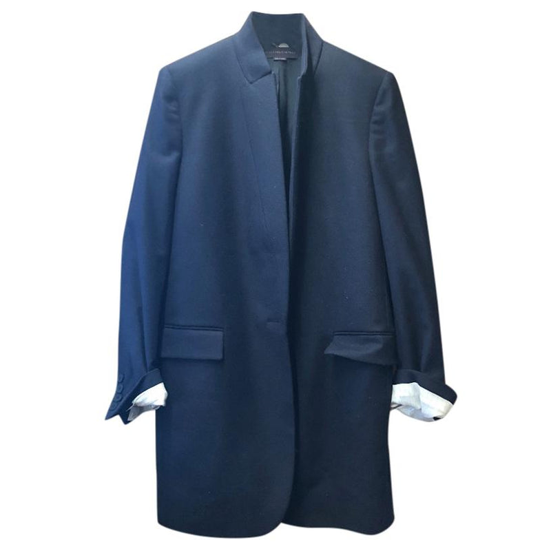 Stella Mccartney Navy Single Breasted Jacket
