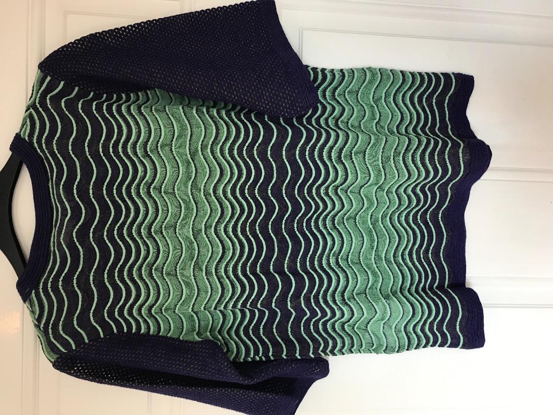 Missoni Short Sleeve Knit Top