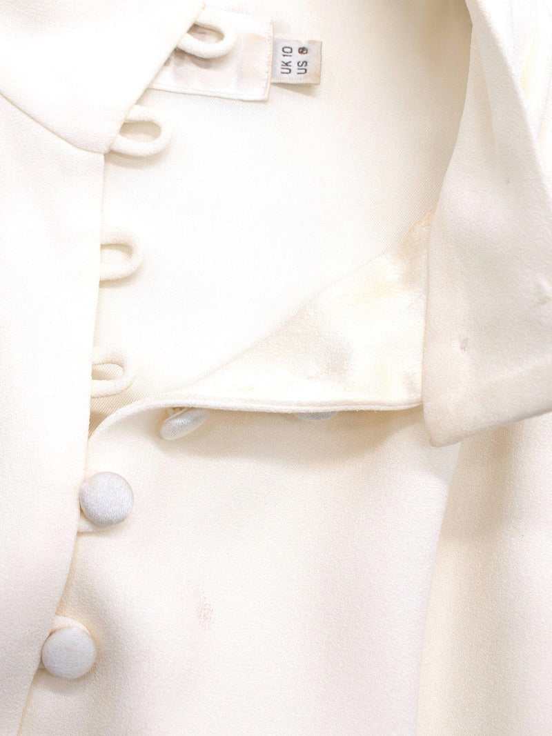 GOAT White Crepe Jumpsuit