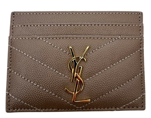 Saint Laurent Leather Card Holder