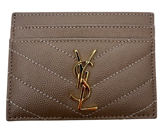 Saint Laurent Leather Card Holder