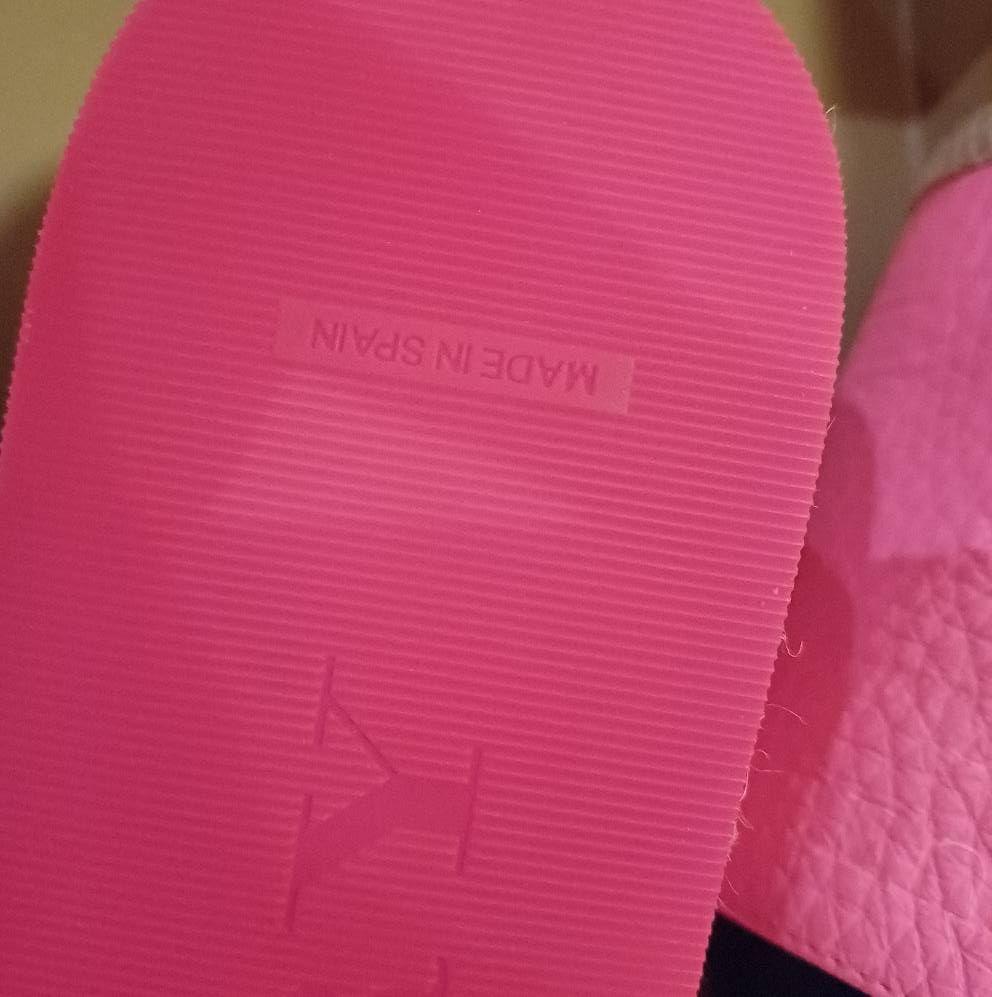 Burberry Pink Leather Espadrilles