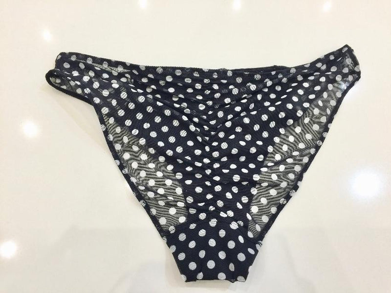 Chantal Thomass Polka Dot Tulle Strapless Bra & Brief Set