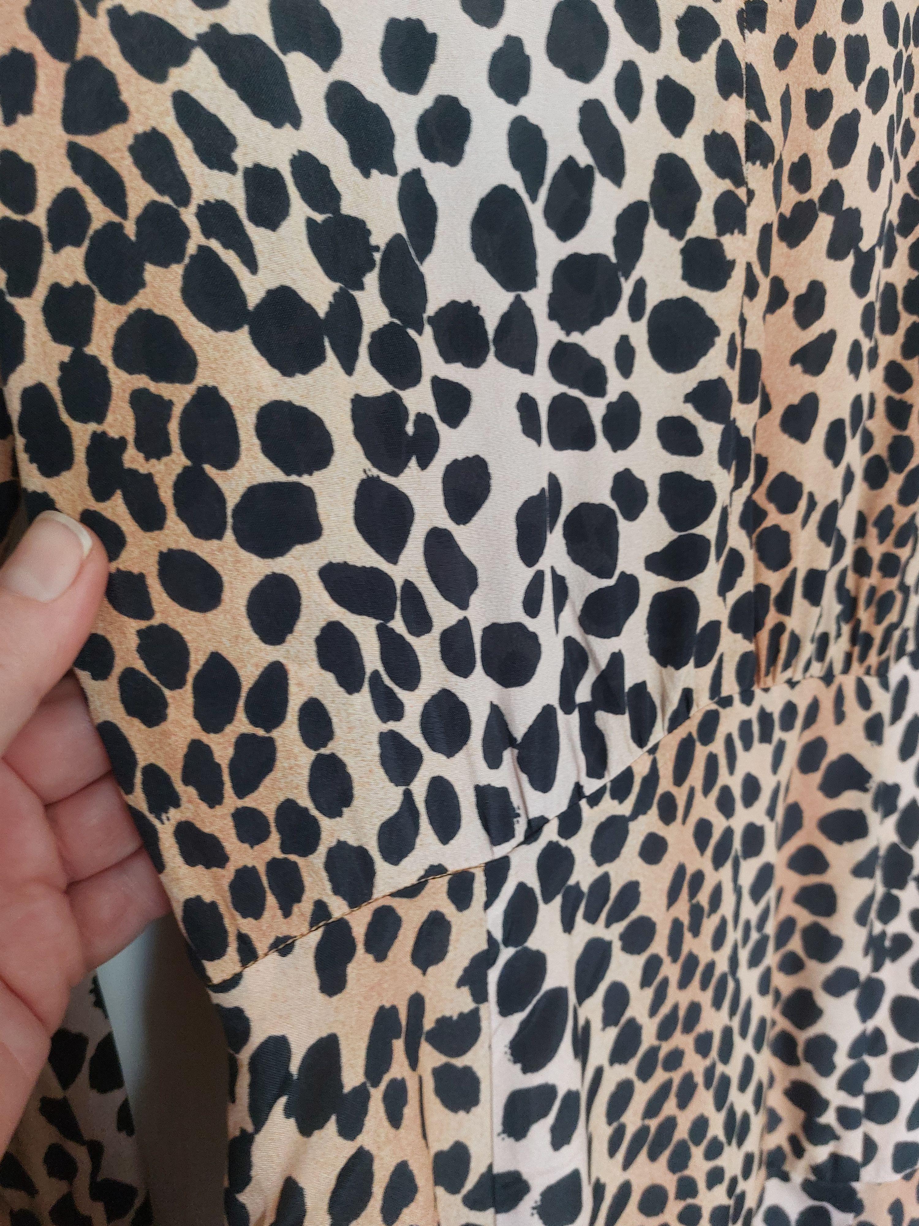 Rixo Leopard Print Elsa Dress