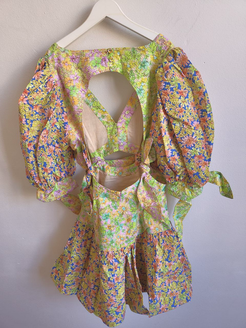 Floral Cotton Daisy Dress