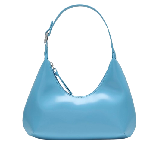 ByFar Blue Baby Amber Shoulder Bag