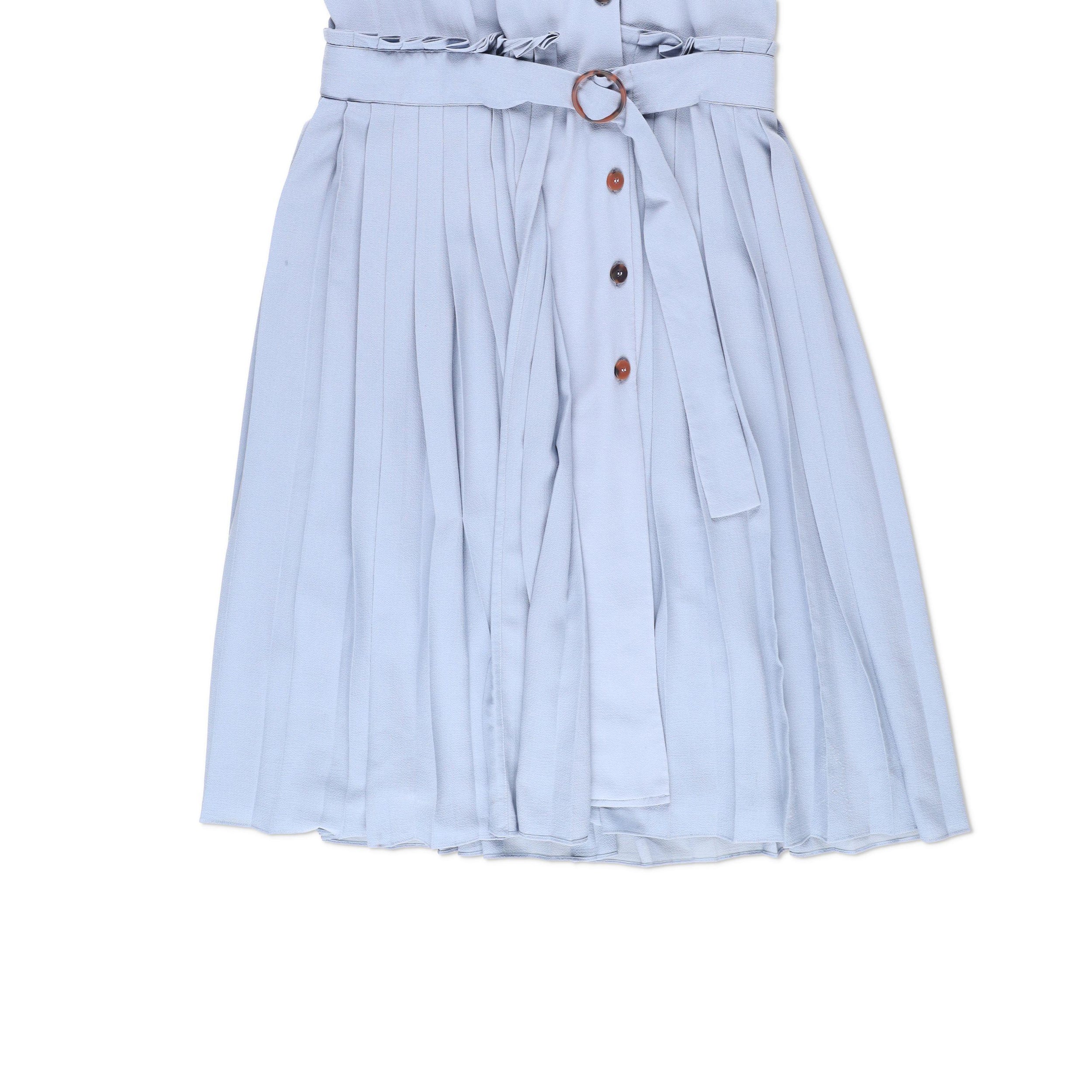Victoria Victoria Beckham Midi Blue Dress