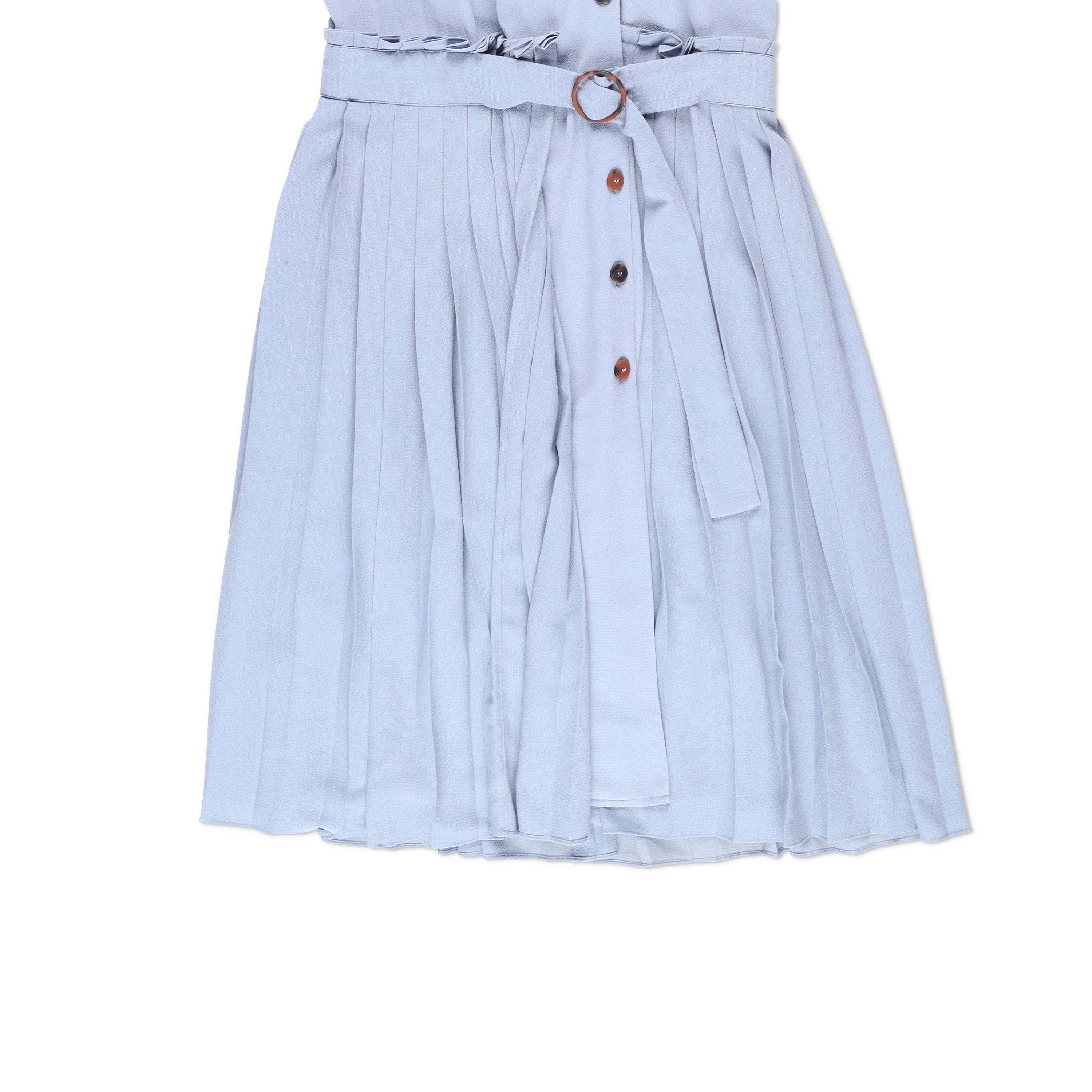 Victoria Victoria Beckham Midi Blue Dress