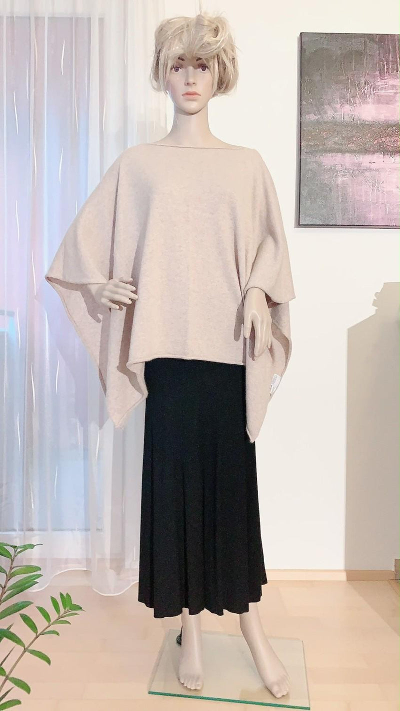 Madeleine Thompson Beige Cashmere Cape