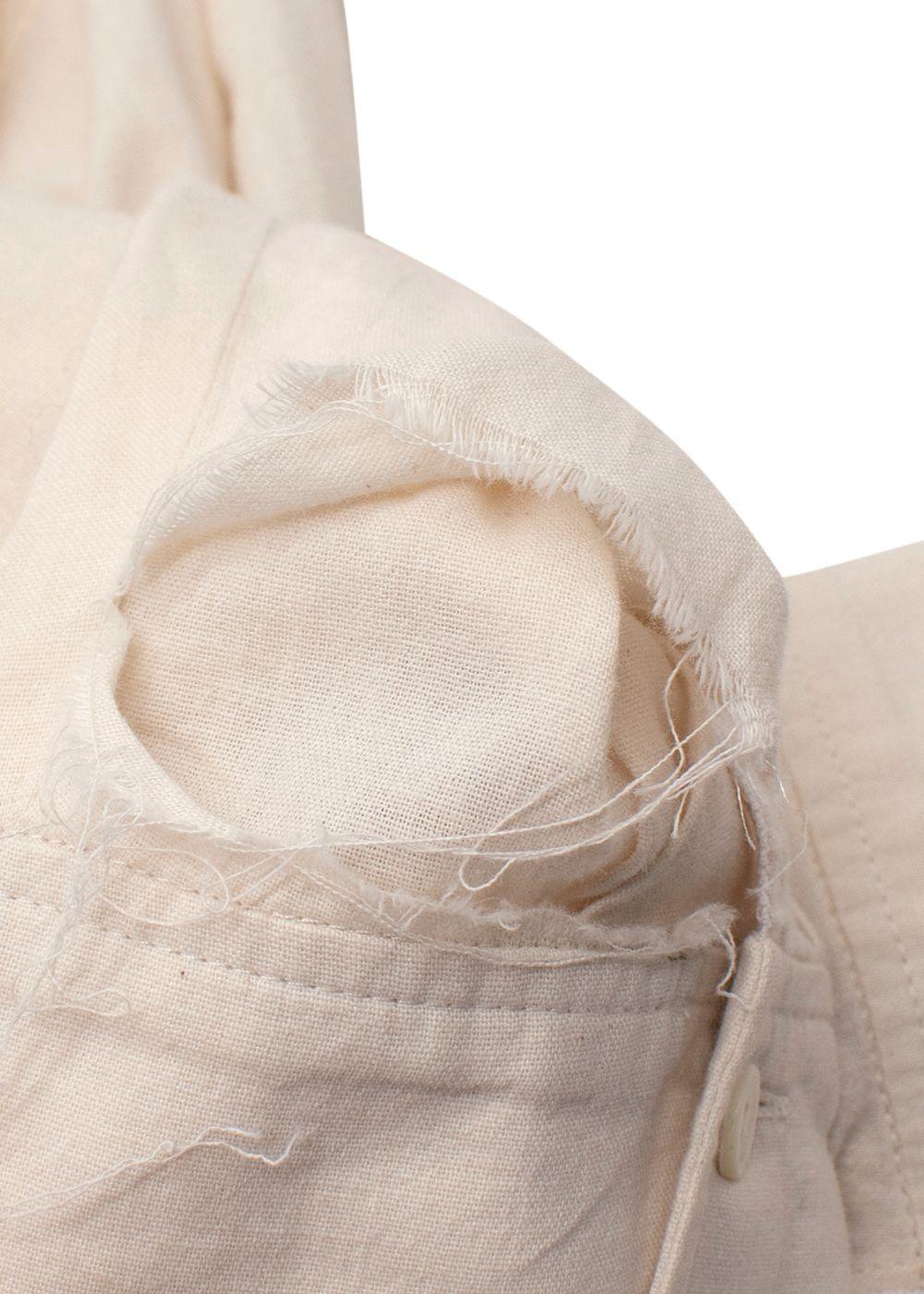 Jacquemus Neutral Le Papier Mini Dress