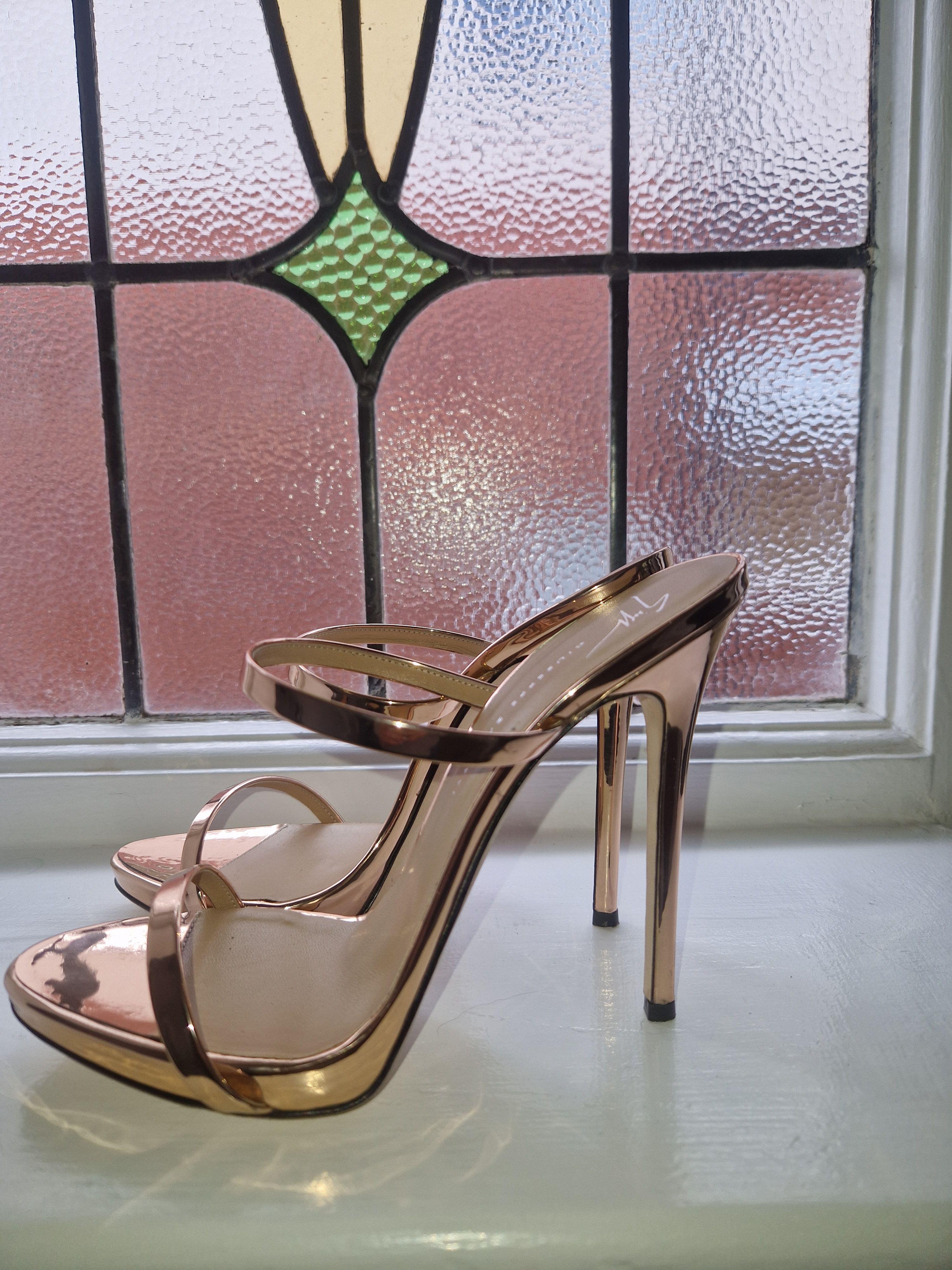 Gold Darsey Strappy Sandals