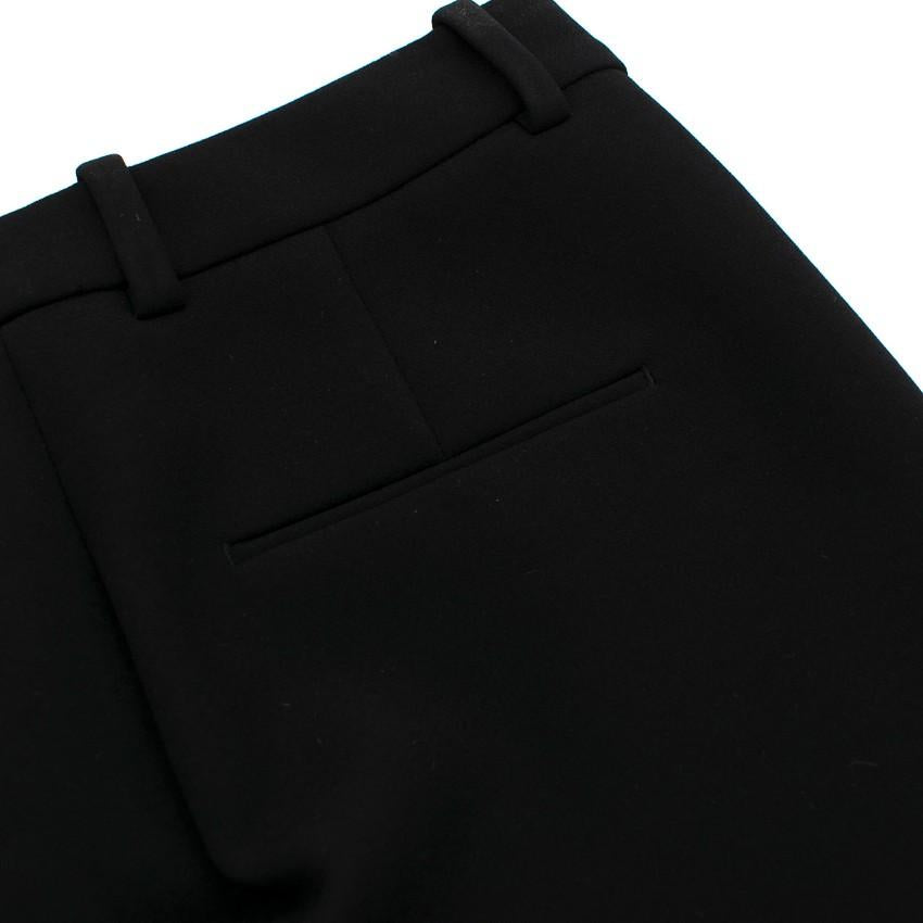 3.1 Phillip Lim Black Lasercut Bermuda Shorts