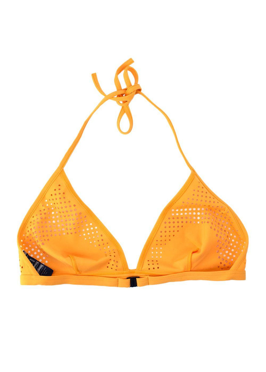 Vilebrequin Yellow Perforated Triangle Bikini Set