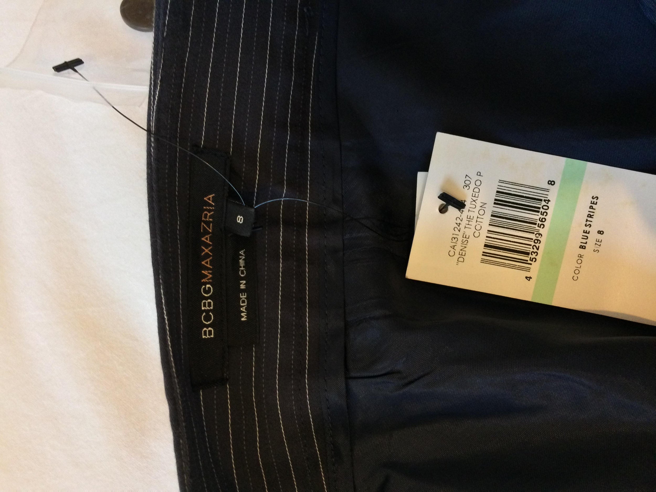 BCBG Maxazria denise pinstripe skirt