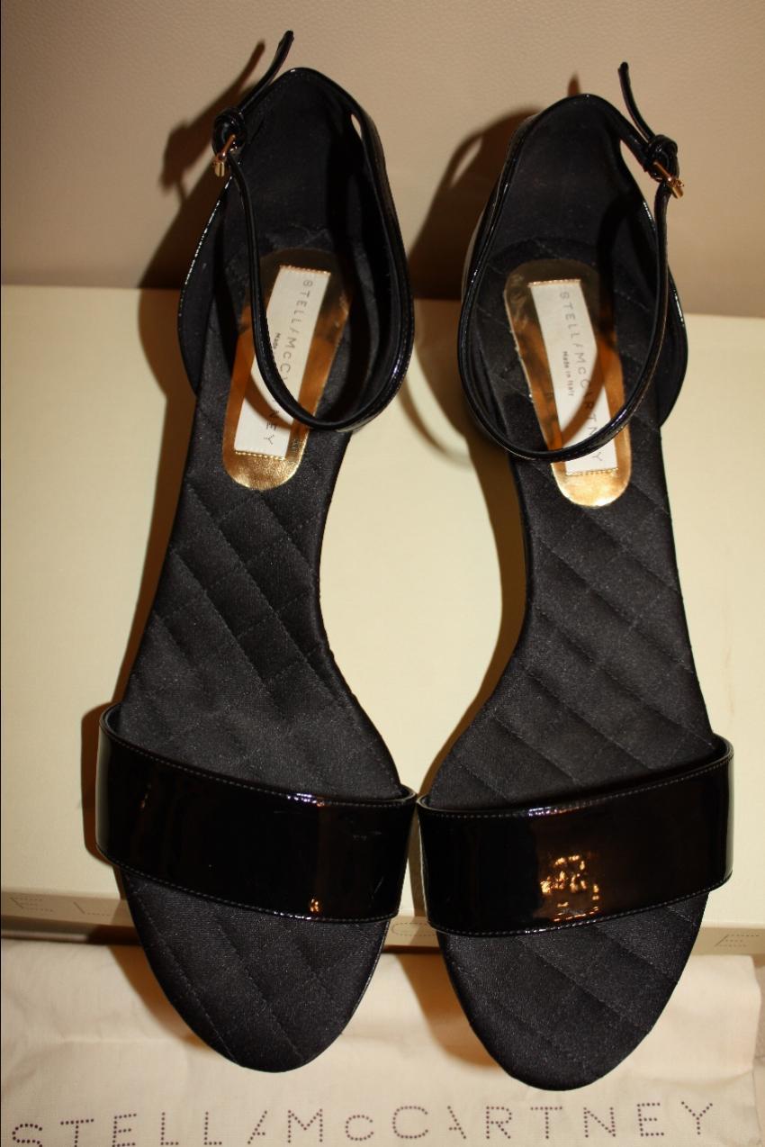 Stella McCartney Frenzy Glass-Heel Sandals