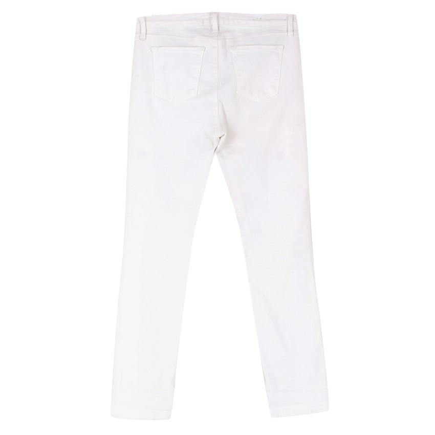 J Brand White Stretch Jeggings
