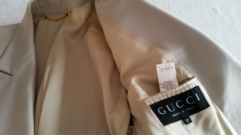 Gucci Double Breasted Longline Suit