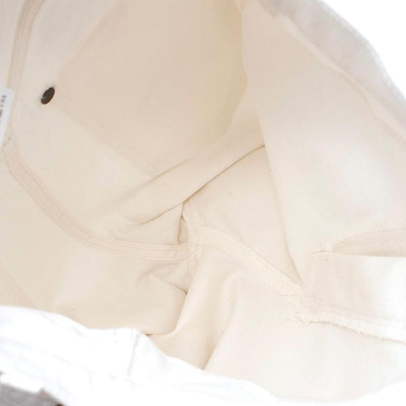Rodarte White High Waisted Skinny Fit Jeans