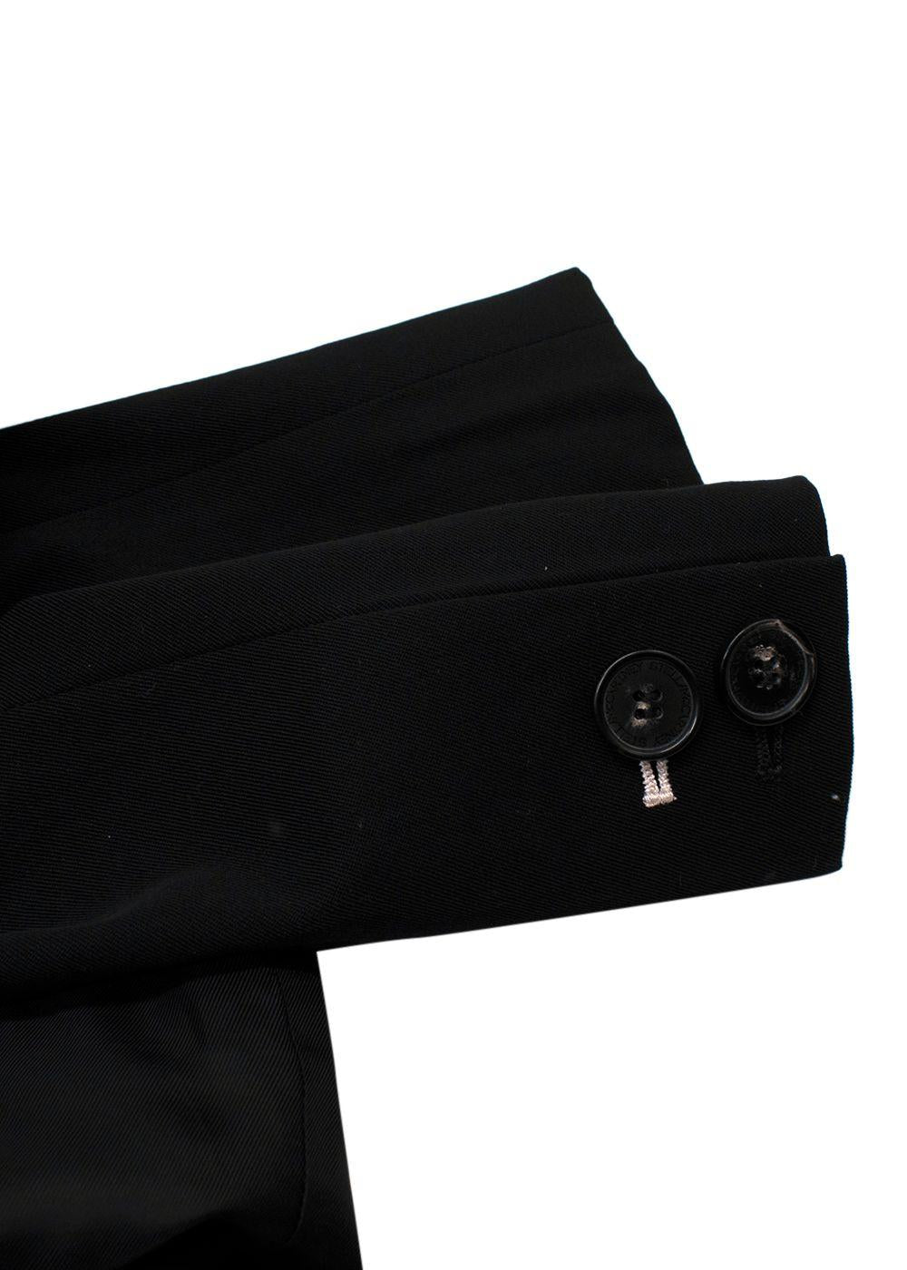Stella McCartney Black Single Breasted Blazer