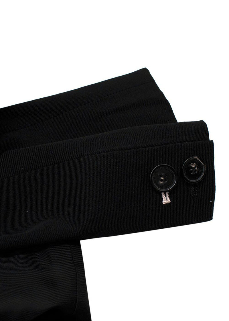 Stella McCartney Black Single Breasted Blazer