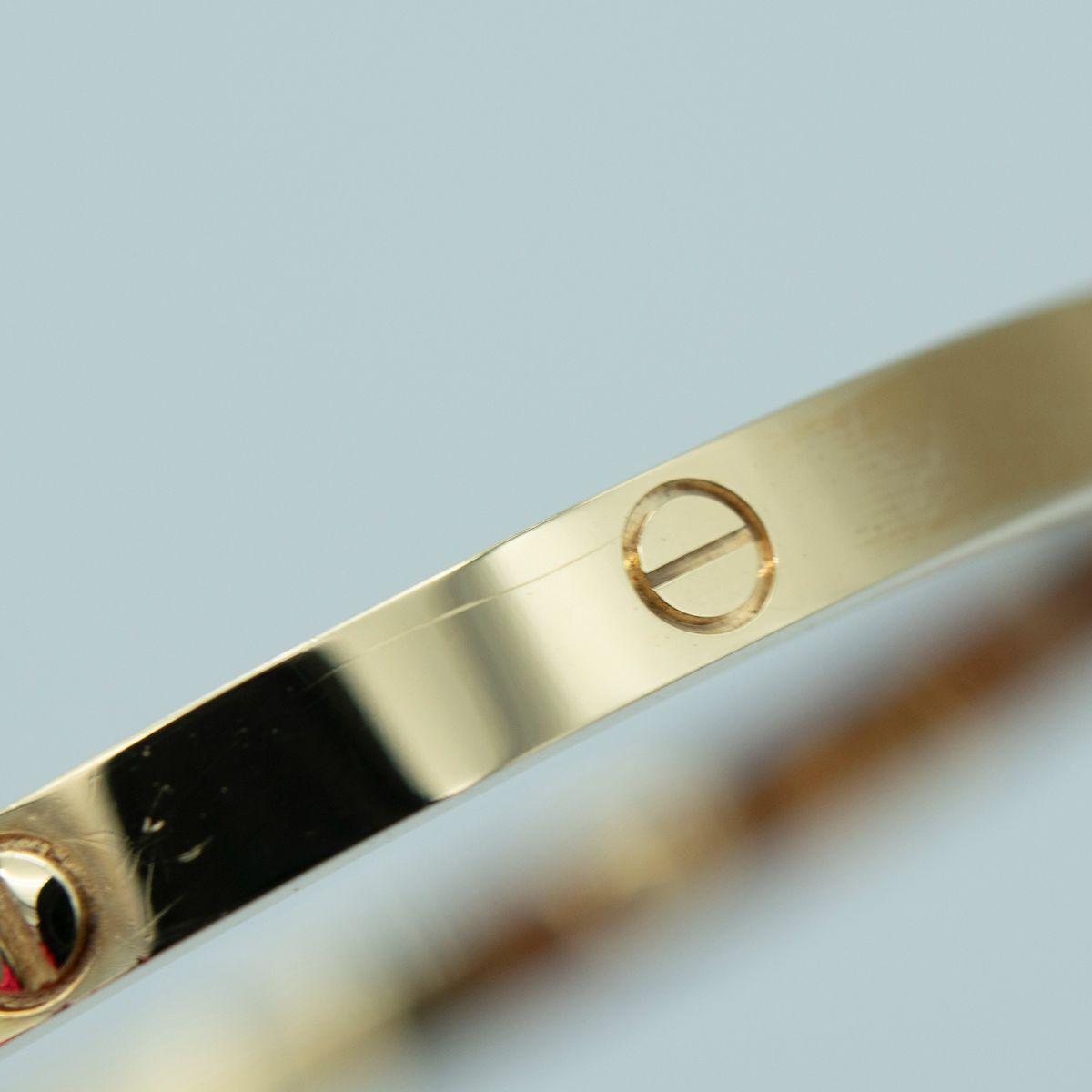 Cartier LOVE bracelet, Small Model 16 With Box