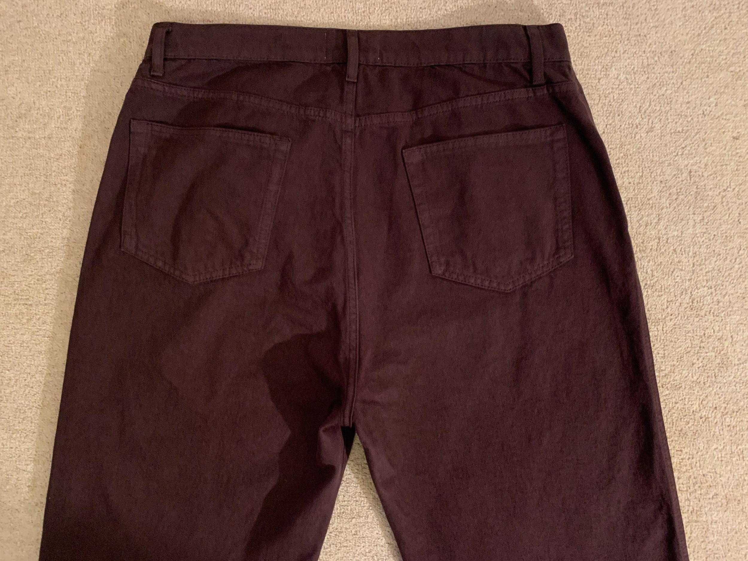 Reformation Organic Cotton Brown Jeans