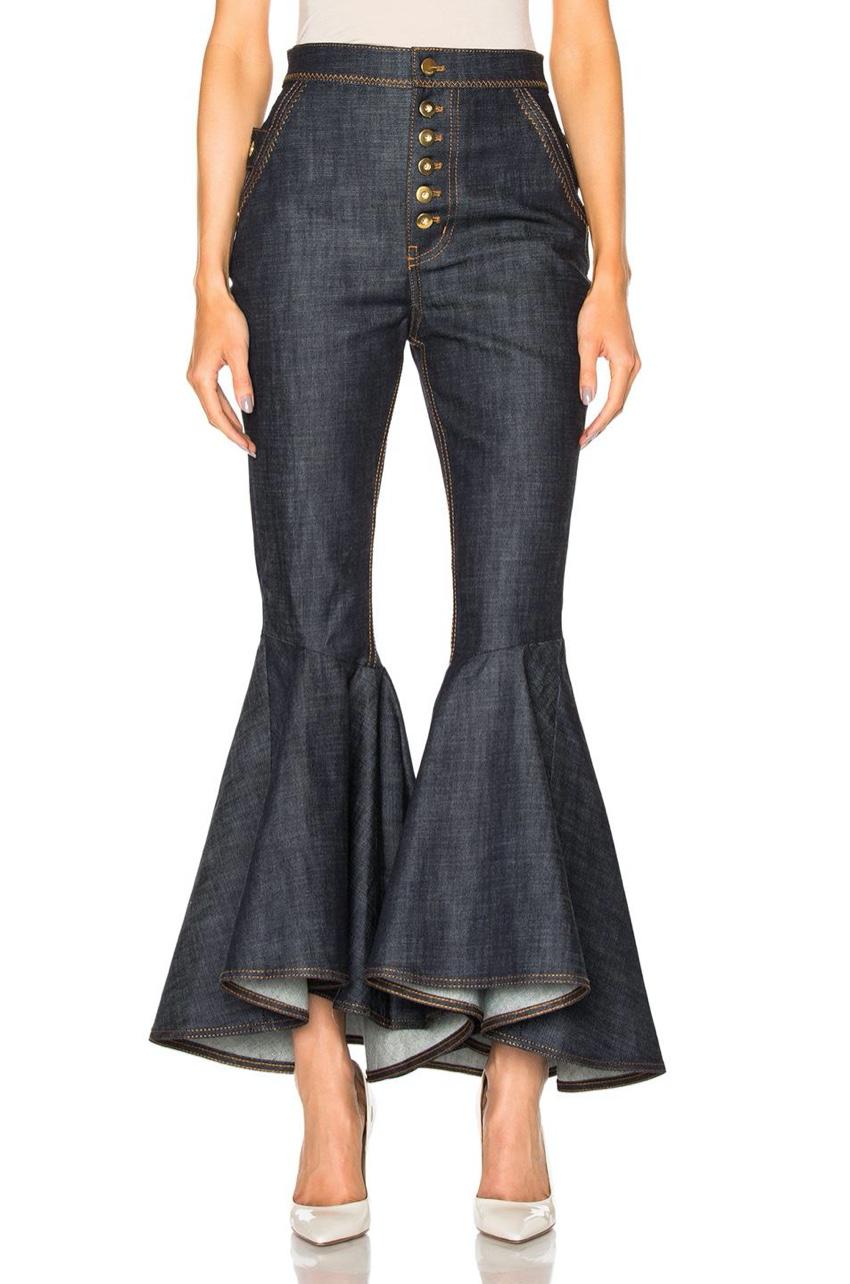 Ellery Flared Leg High Waist Jeans
