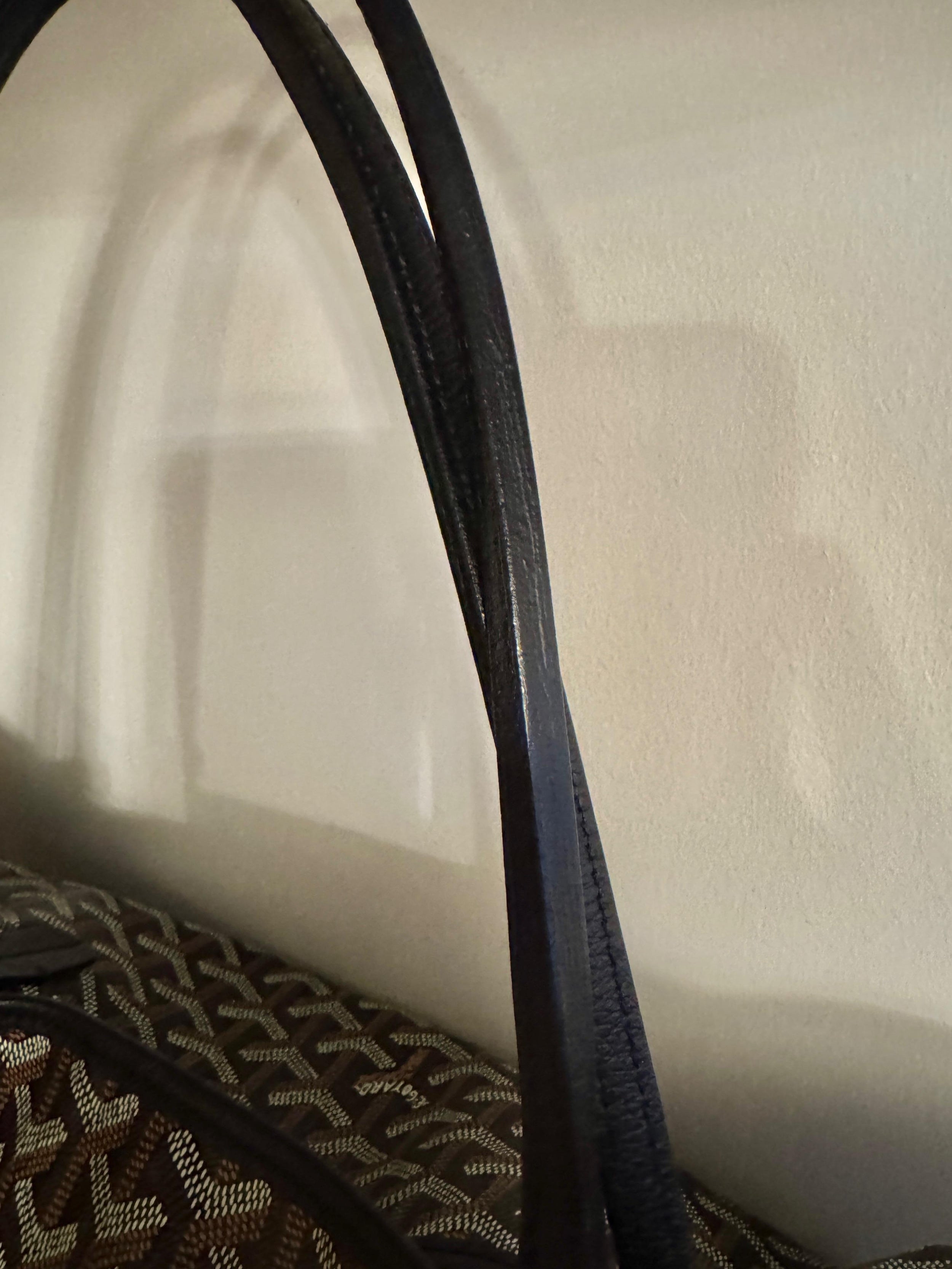 Coated Canvas Black St Louis GM tote bag