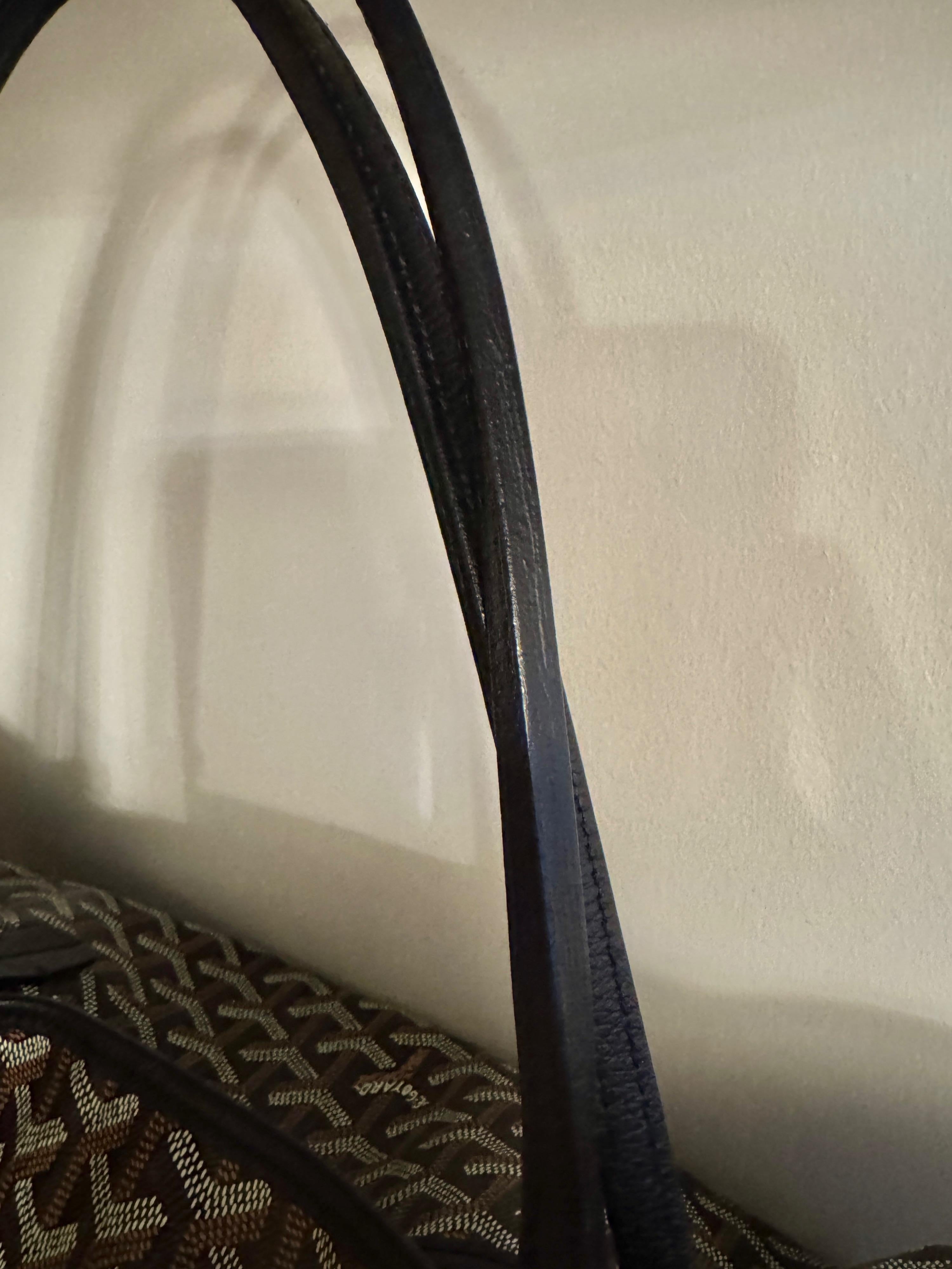 Coated Canvas Black St Louis GM tote bag