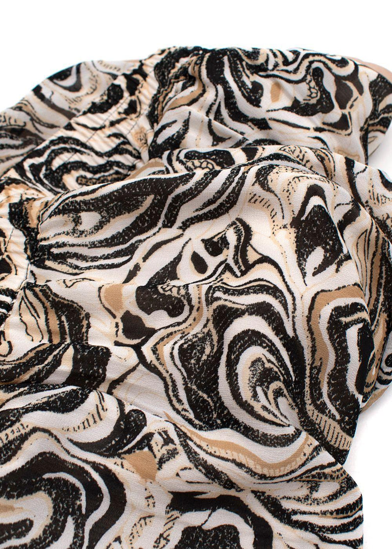 Diane Von Furstenberg  Printed Relaxed Trousers