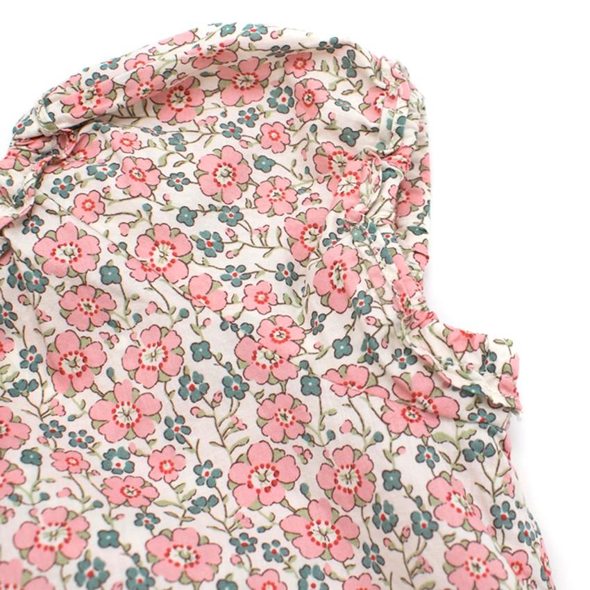 Bonpoint Girls Floral-print Cotton Dress