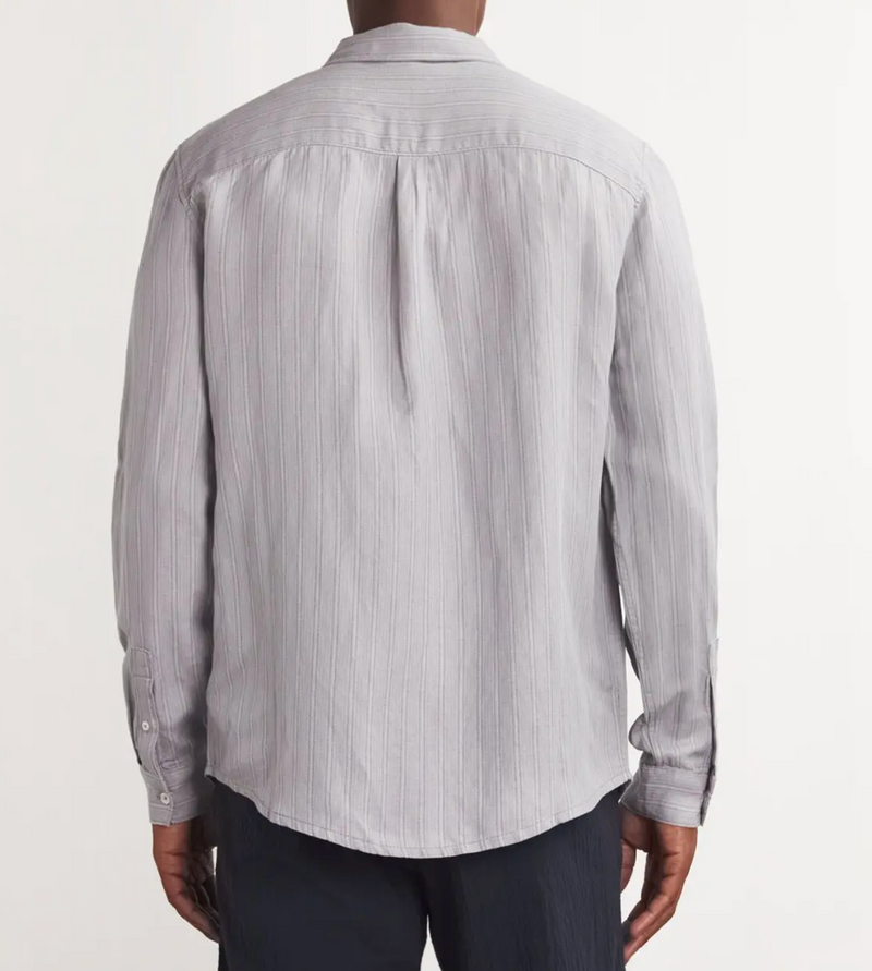 Paige  Linen Blend Striped Shirt