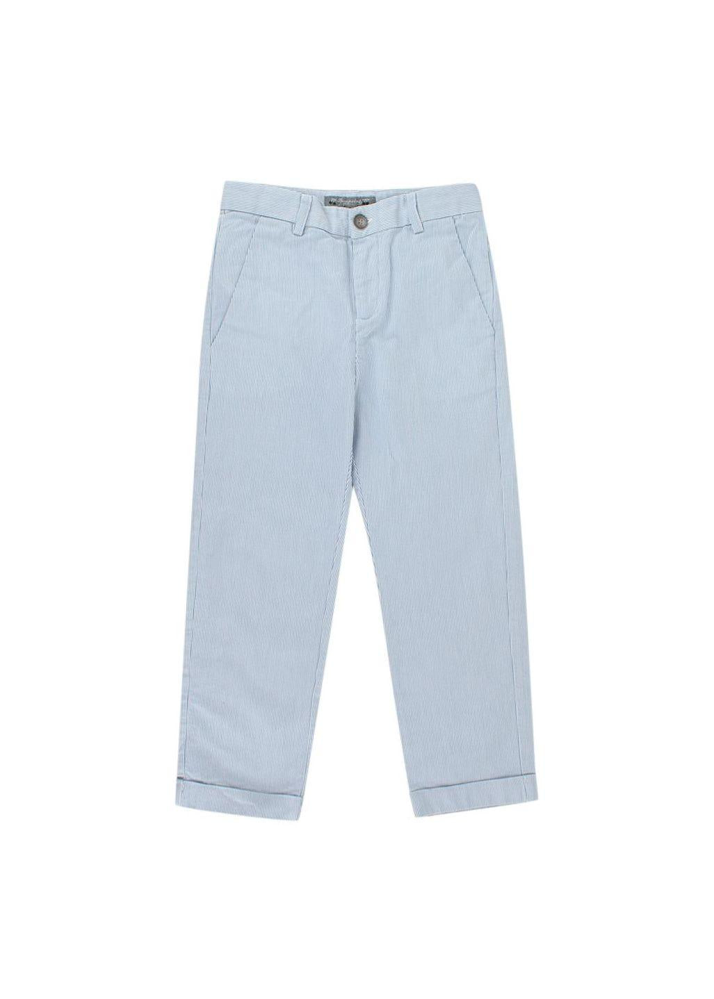 Kids 6Y Blue Striped Trousers