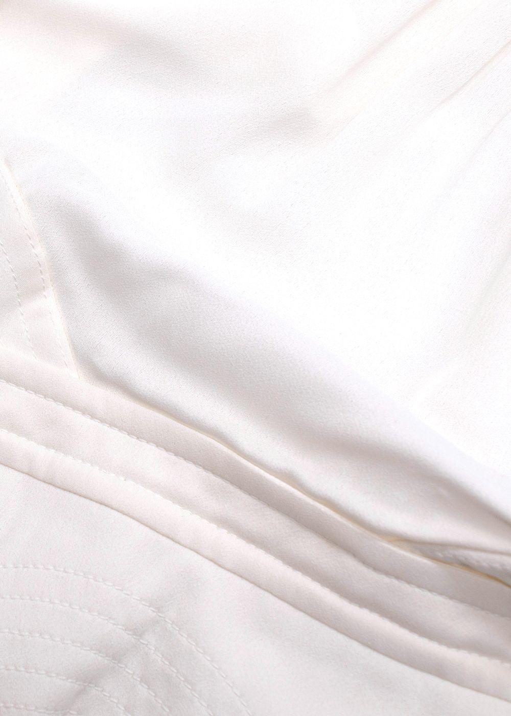 Stella McCartney White Wrap Dress