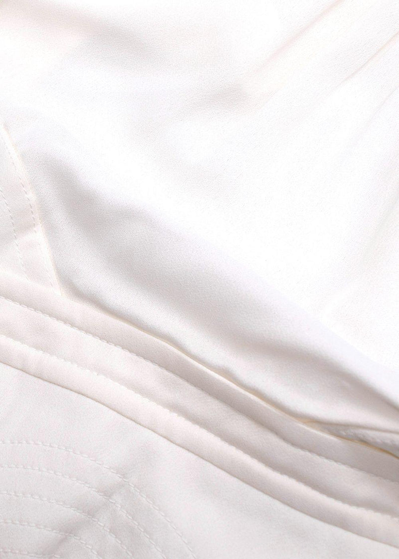 Stella McCartney White Wrap Dress