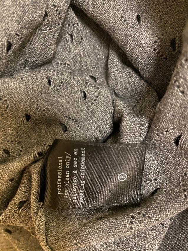 Rag & Bone Grey Knit Top