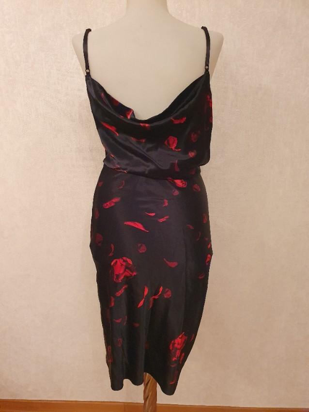 Alexander Wang Draped Satin Floral Print Mini Dress