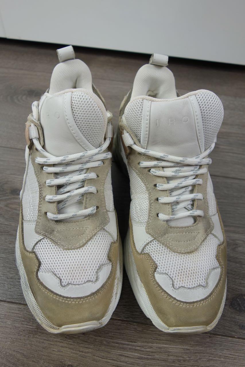 Chunky Mesh & Suede Sneakrs